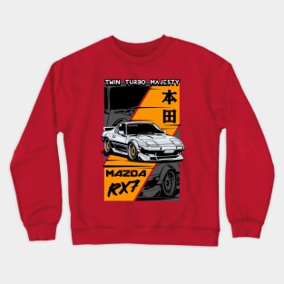 Iconic Mazda Design Crewneck Sweatshirt